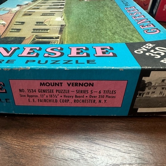 Vintage Mount Vernon Puzzle - Picture 7 of 8